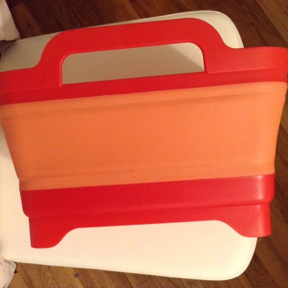 New Collapsible Dish Drainer With Drain Ice Bucket Dishwasher Safe BPA Free - Picture 8 of 8